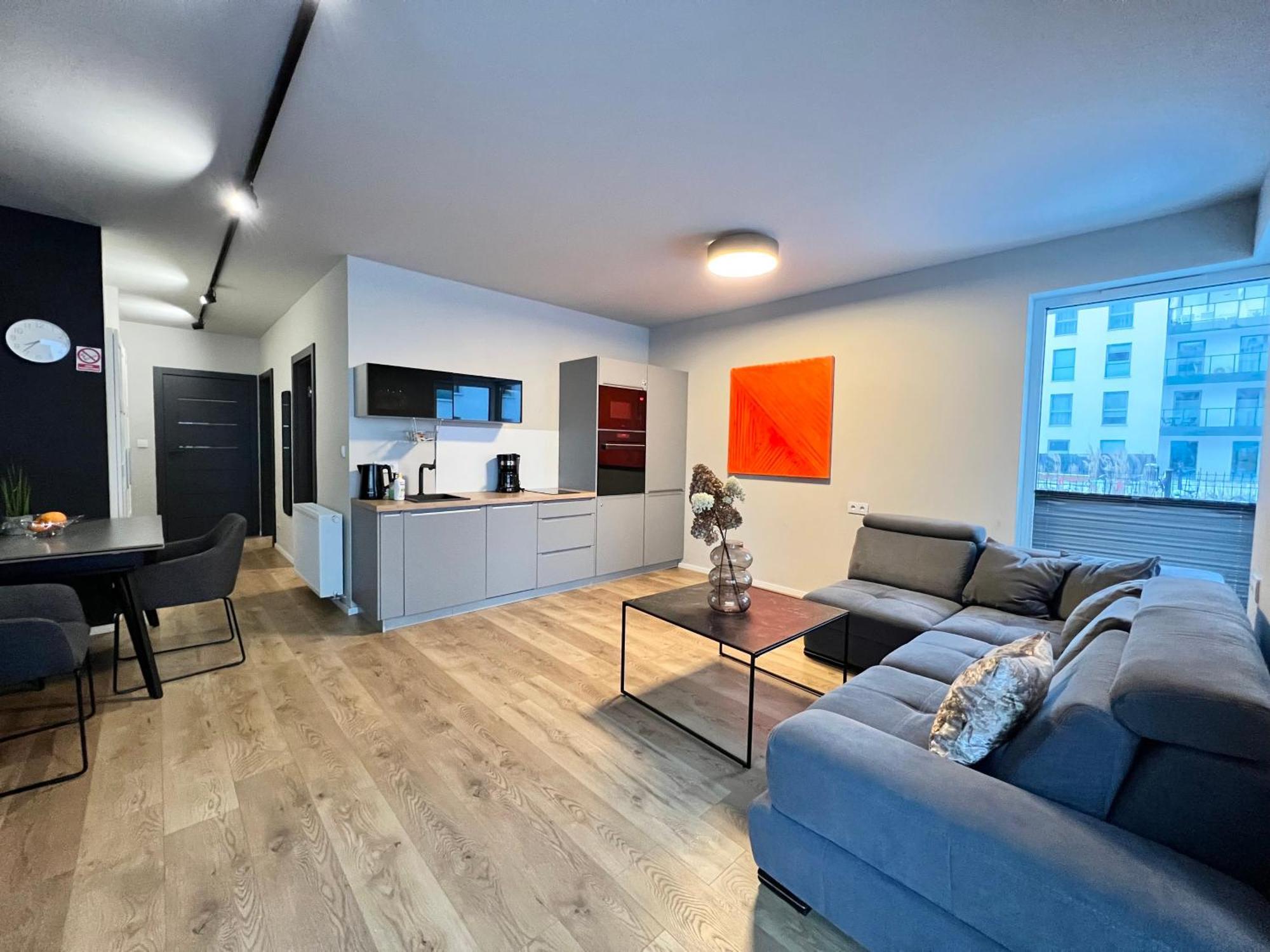 Apartment 64m2 Oldtown Yacht Marina Danzig